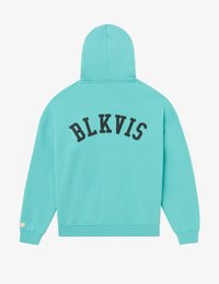 BLKVIS LOGO ZIP UNISEX - Jaka ar rāvējslēdzēju - blue turquoise