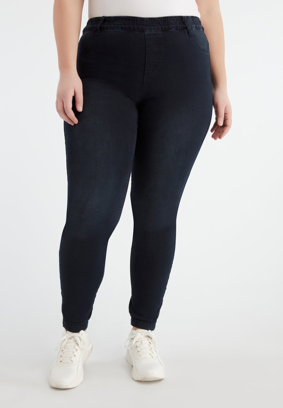 MS Mode Jeggings - blue/rinsed denim 