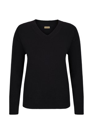 Striktrøje - Black