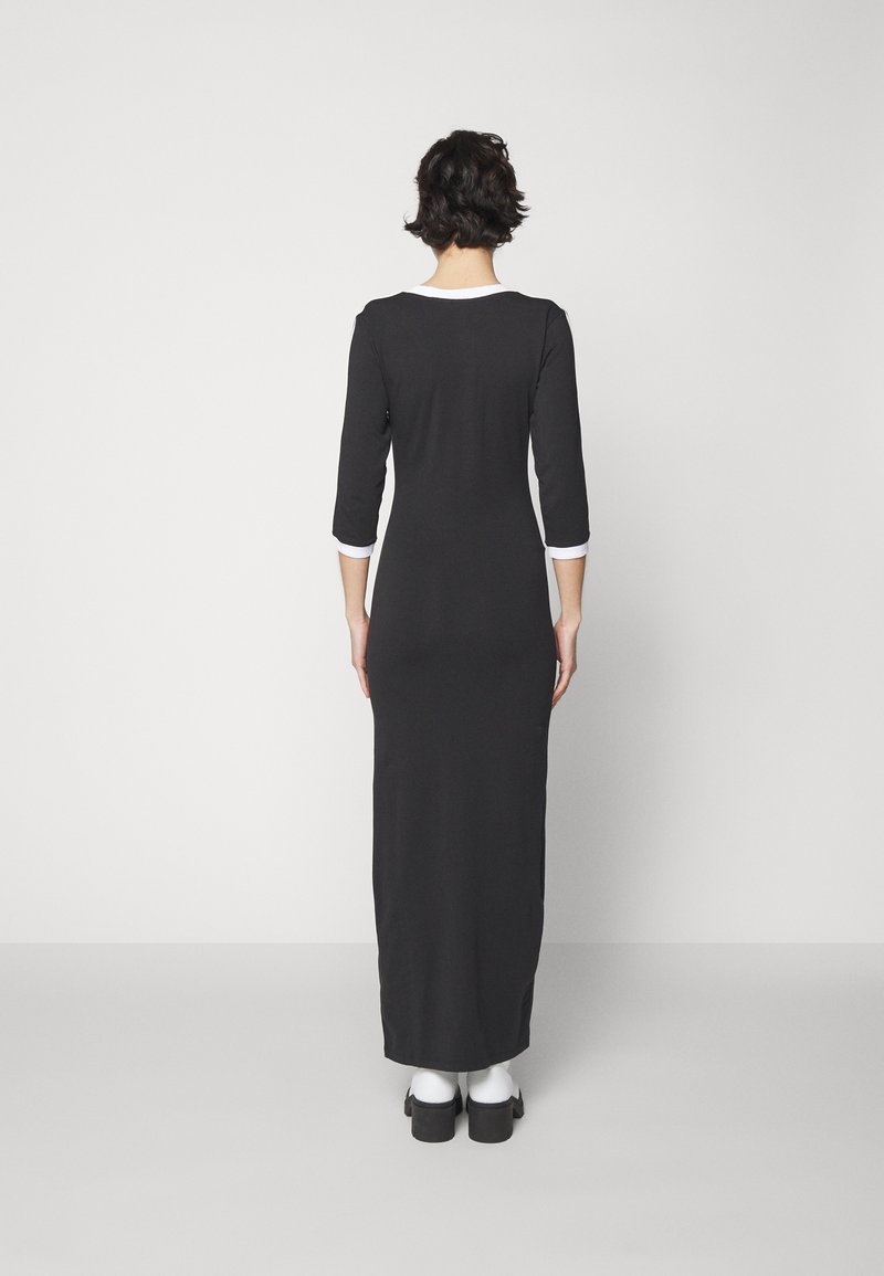 adidas long black dress adidas Adicolor Classics 3-Stripes Maxi Dress