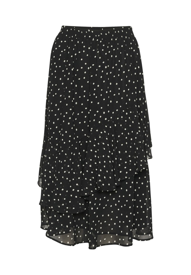 Kaffe A-lijn rok zwart Kaffe A-lijn rok zwart