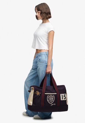 Superdry & Co, SUPERDRY VINTAGE PATCH WEEKENDER BAG.. - Weekender - eclipse navy multi