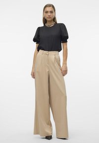 Vero Moda VMMELONEY SMOCK - Tričko s potlačou - black