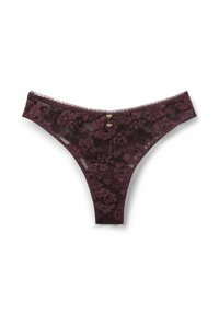 BRASILIANO LOVELY CHARM - Tanga - dark purple