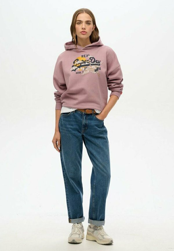 Sweatshirt - grape shake purple