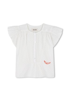 MIT KURZEN ÄRMELN - Blouse - blanc