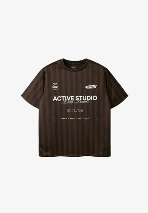Name it, T-SHIRT REGULAR FIT - T-shirts print - chocolate martini