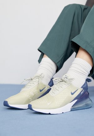 AIR MAX 270  - Joggesko - light bone/diffused blue/white/metallic silver