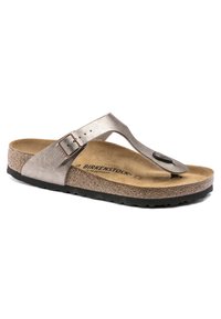 Birkenstock GIZEH BF NARROW - Sandalen - graceful taupe