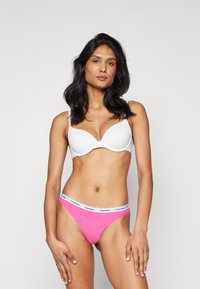 Calvin Klein Underwear THONG ICON LOGO 5 PACK - String - blue