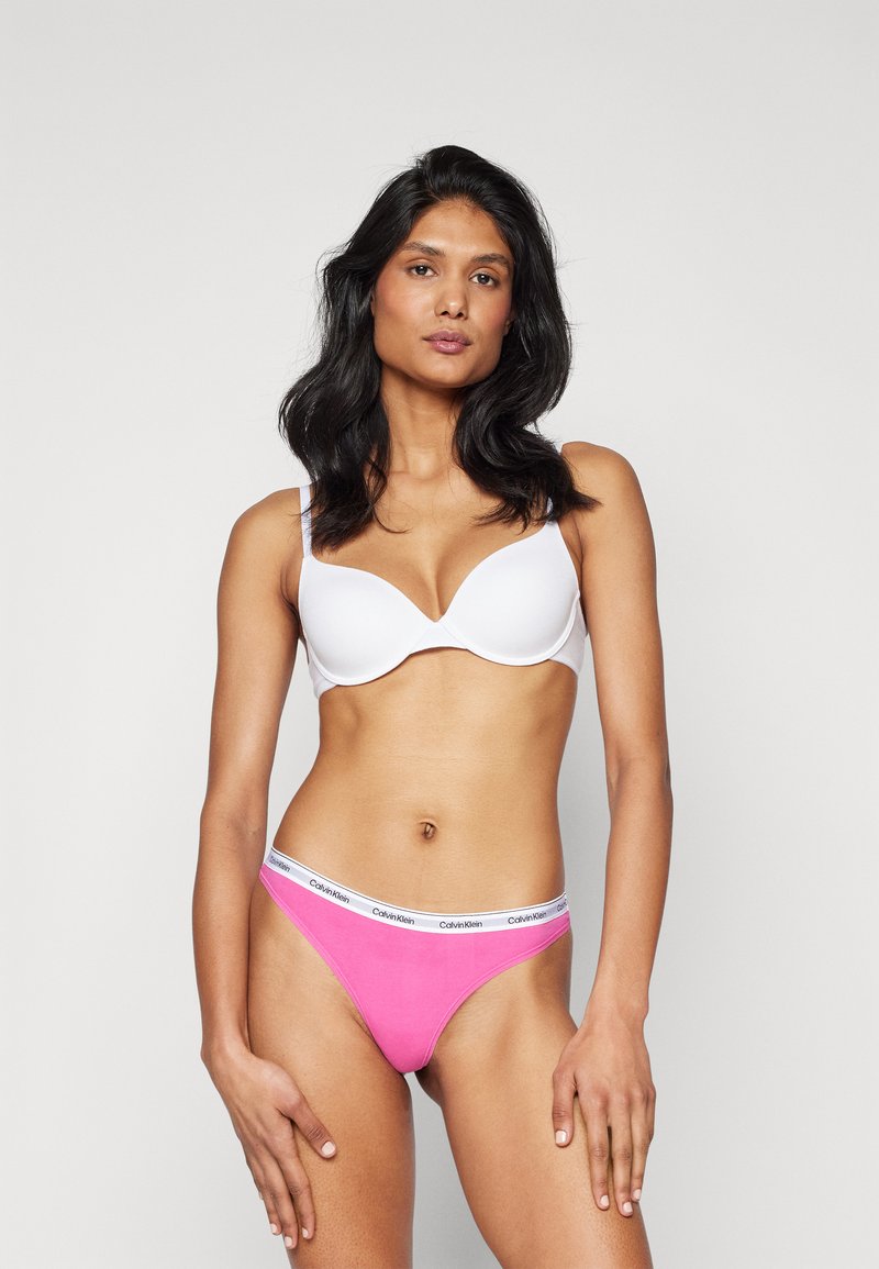 Calvin Klein Underwear THONG ICON LOGO 5 PACK - String - blue