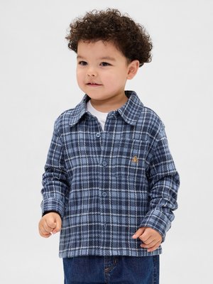 GAP COZY SHIRT TODDLER BOY - Majica - blue plaid