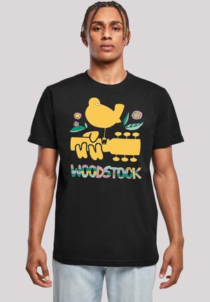 WOODSTOCK ARTWORK - T-Shirt basic - black