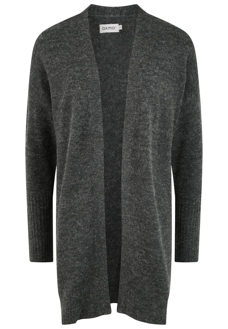 Damen Strickjacken | Oxmo OXGISELE Strickjacke dark grey melange/dunkelgrau - RW41841 Damen Strickjacken | Oxmo OXGISELE Strickjacke dark grey melange/dunkelgrau - RW41841