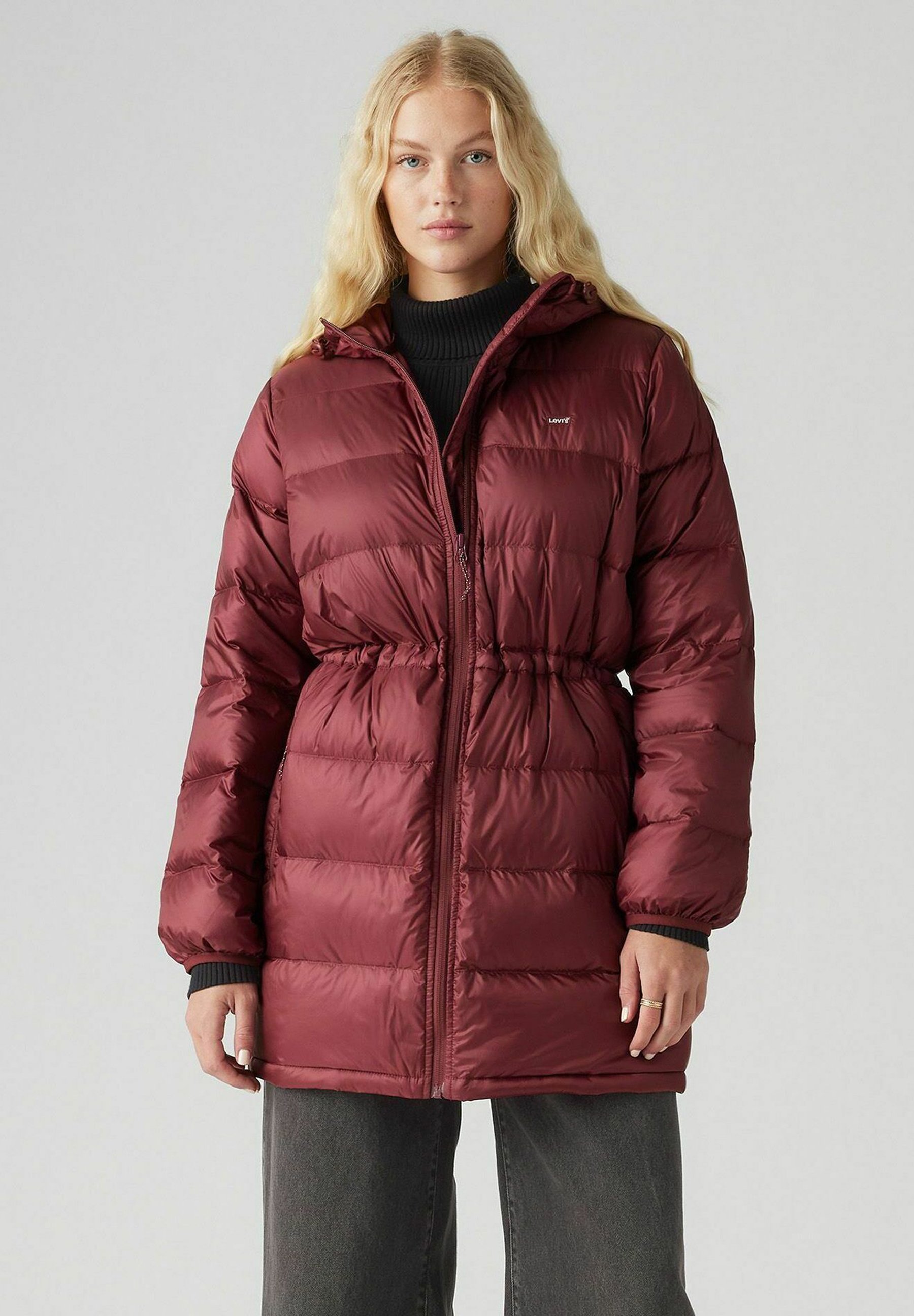 Packable Jacket Abrigo Plumas Levis Levi's® POLLY MIDI PUFFER