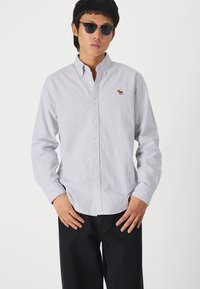 Abercrombie & Fitch ULTRA BAGGY - Vaqueros boyfriend - black