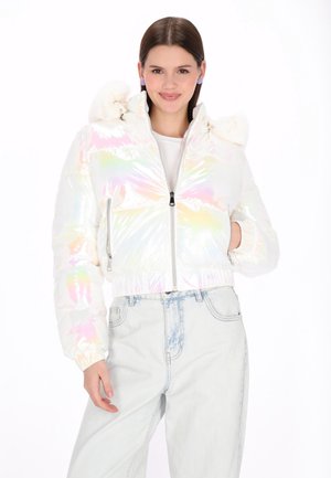 Jachetă de iarnă - offwhite rainbow