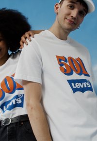 Levi's® T-shirt estampada - white