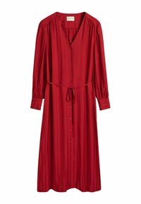 STRIPE - Vardagsklänning - cherry red