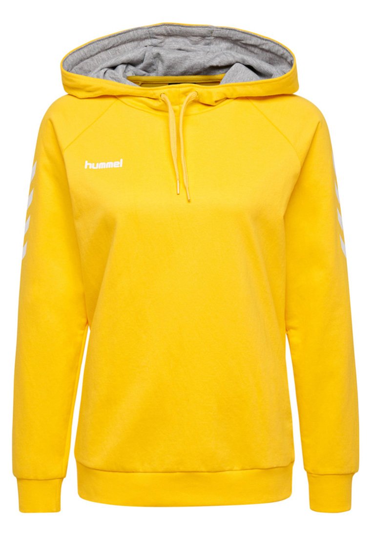 Damen Sweatshirts | Hummel HMLGO Kapuzenpullover yellow/gelb - LC35984 Damen Sweatshirts | Hummel HMLGO Kapuzenpullover yellow/gelb - LC35984