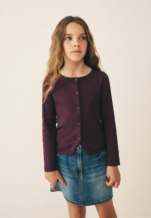 Next, Gilet - berry