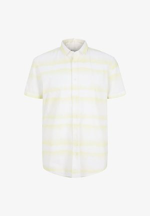 Camicia - green batik stripe