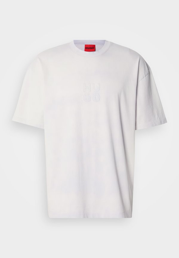 DUTYE - Print T-shirt - open purple2