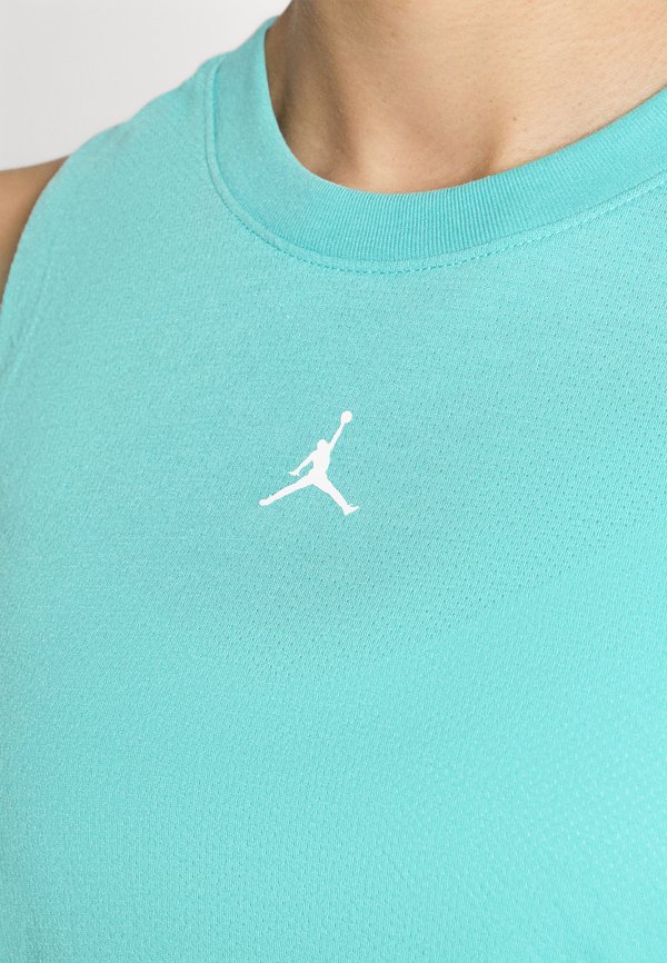 DIAMOND TANK - Top - washed teal2