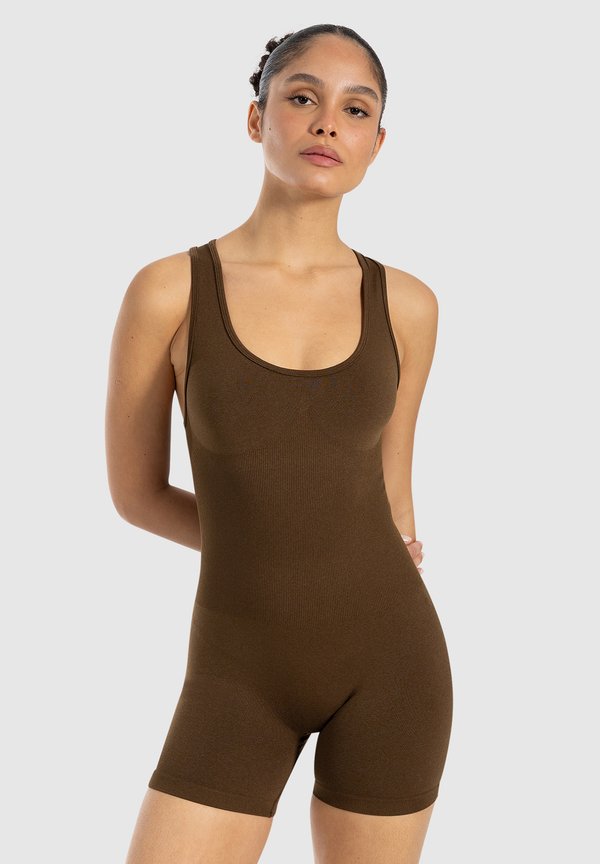 DORALIA - Turnanzug - braun