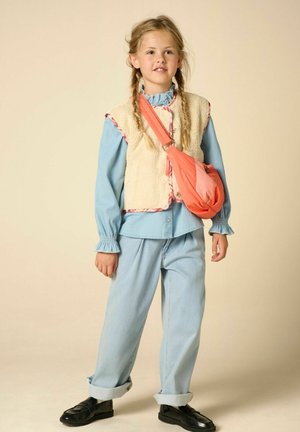 Sissy-Boy, SISSY-BOY JEANSBLUSE - HELLBLAU - Overhemdblouse - l.blauw