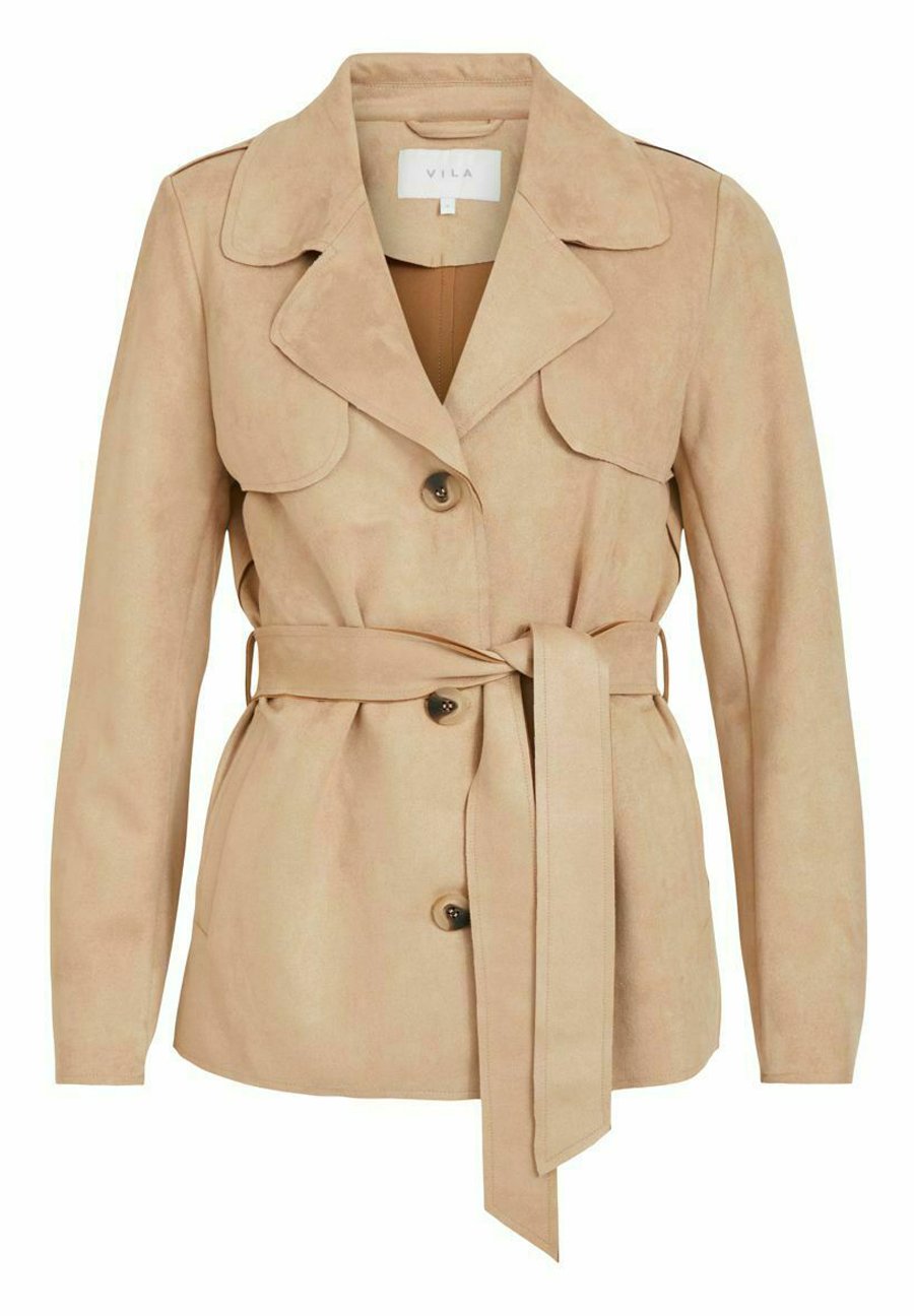 Vila VIJAKY SHORT TRENCH COAT - Summer 