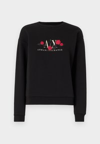 Armani Exchange Mikina - black