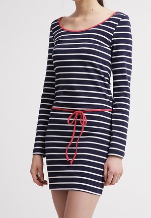 Even&Odd Jerseyklänning - dark blue