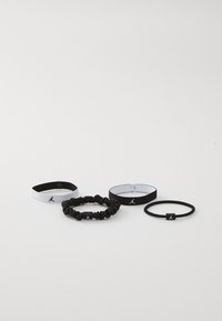 Jordan - SPORT MIXED WIDTH HAIR TIES 8 PACK - Other accessories - white/black Thumbnail Image 1