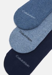 Calvin Klein Underwear FOOTIE HIGH CUT LOGO  - Meias de desporto - blue