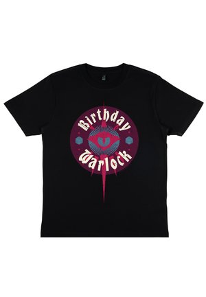 DUNGEONS & DRAGONS BIRTHDAY WARLOCK - T-shirt print - black