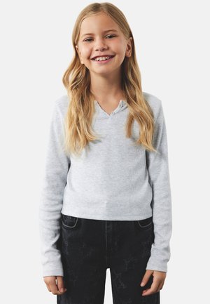 HENLEY - Långärmad tröja - grey