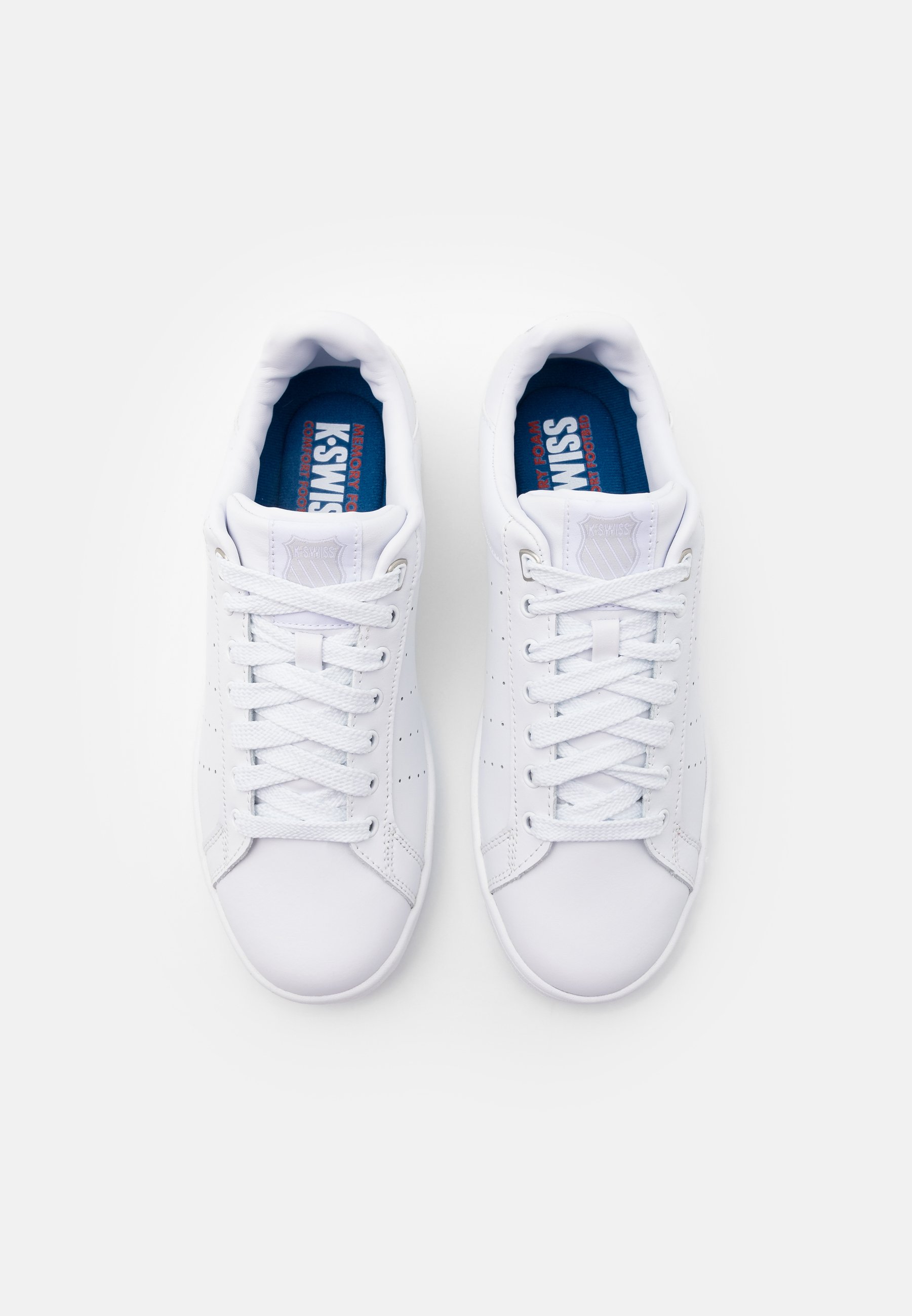 K SWISS CLEAN COURT Joggesko whitegullgray Zalando.no K SWISS CLEAN COURT Joggesko white Zalando.no