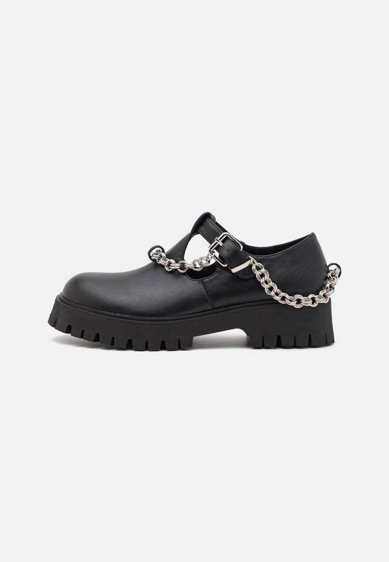Koi Footwear COSMERE MENS CHAIN MARY JANES - Slip-ons - black