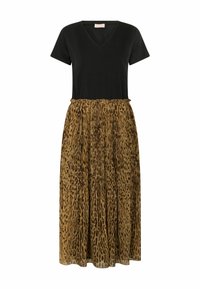 WITH PRINT - Jurk - black