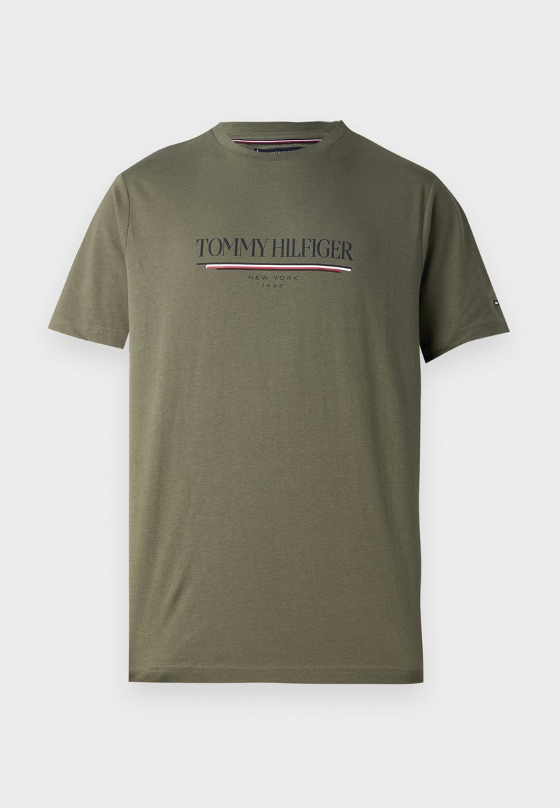 Tommy Hilfiger T-shirt print donkergroen Tommy Hilfiger T-shirt print donkergroen