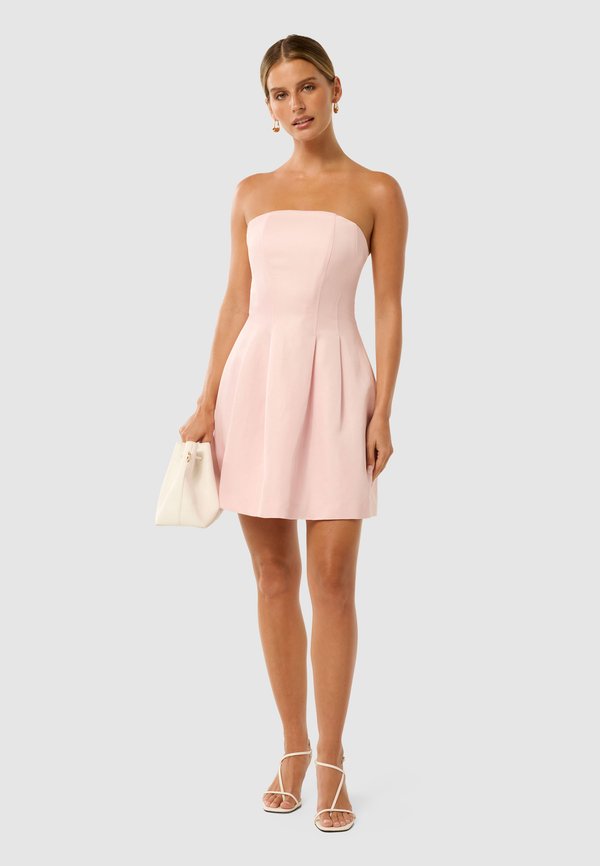 SHAYLA STRAPLESS MINI DRESS - Day dress - ballet slipper2