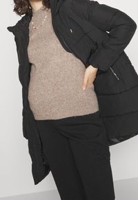 ONLY MATERNITY Abrigo de invierno - black