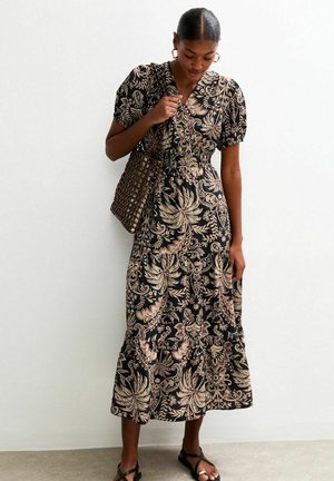 New Look Robe de jour - black pattern