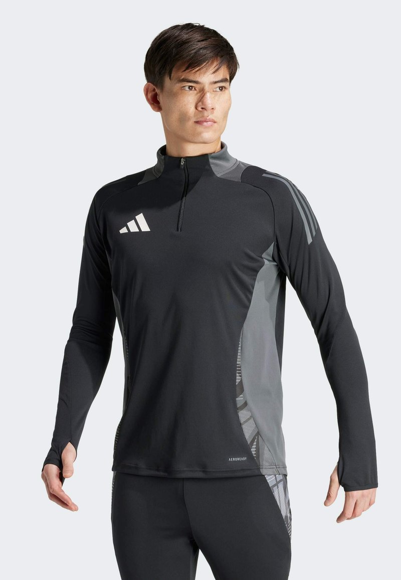 adidas Performance TIRO 24 COMPETITION - Maglietta a manica lunga - schwarzgrau