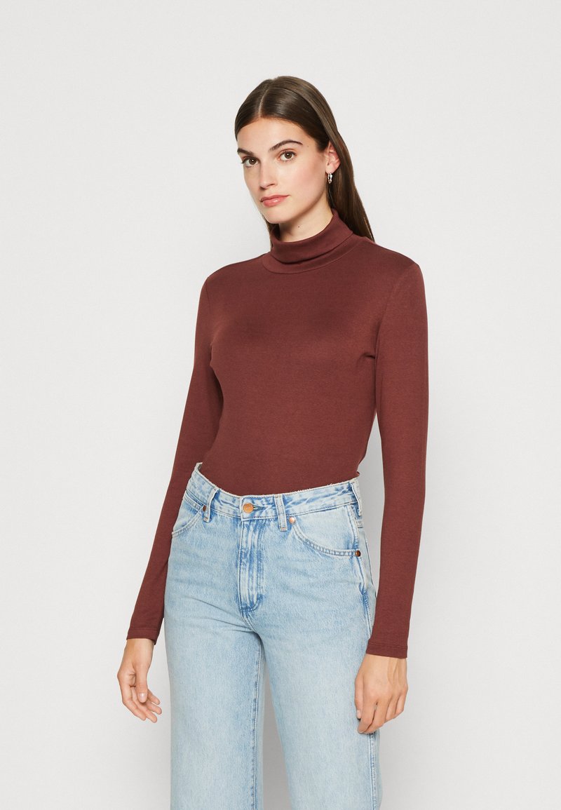 TOM TAILOR Camisola de manga comprida - raisin