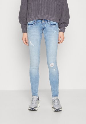 Skinny džíny - light-blue denim