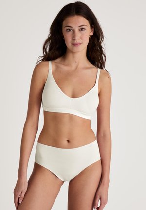Calida, NATURAL SKIN DUO SEAMLESS-MIDISLIP, 2ER-PACK - Slip - star white