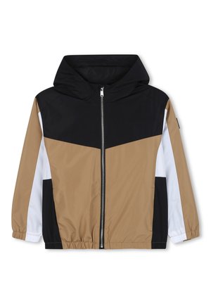 JUNIOR HOODED WINDBREAKER - Vetrovka - cookie