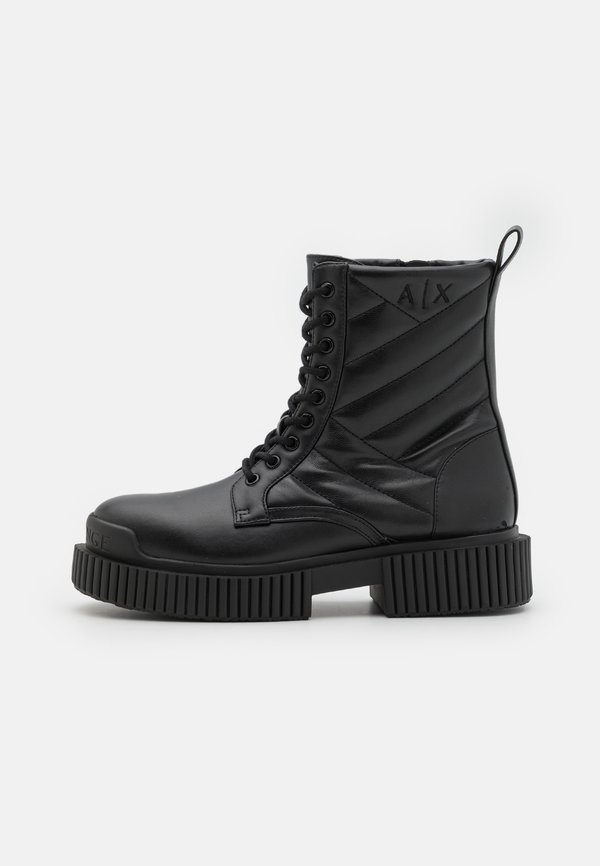 HALF BOOT - Platform ankle boots - nero
